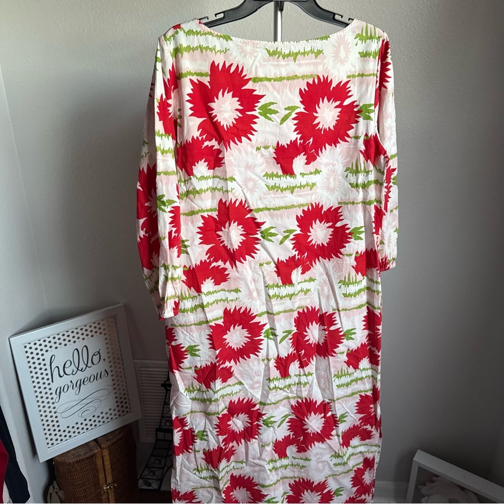 NWT Frances Valentine Minnow Maxi Dress Dahlia Burst Sz S - Picture 9 of 10